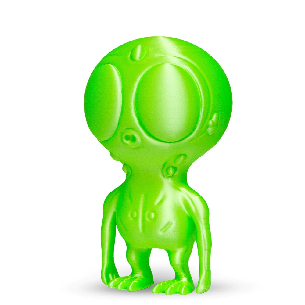 Filamento PLA Verde Neon V-Silk 1kg — 2