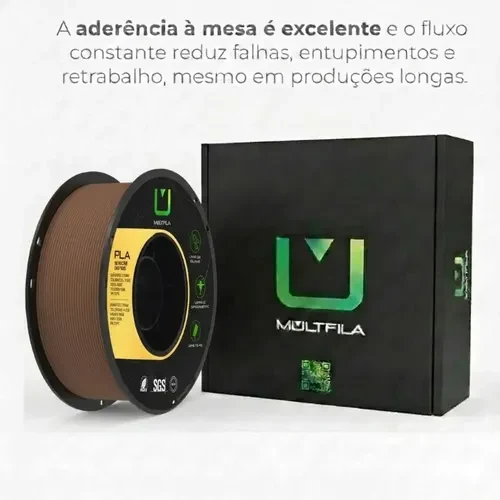 Filamento PLA Woody Amadeirado 1 Multfila 1KG