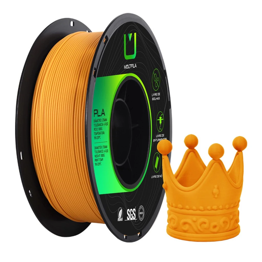 PLA - - Matte Laranja - Multfila - 1kg — 5