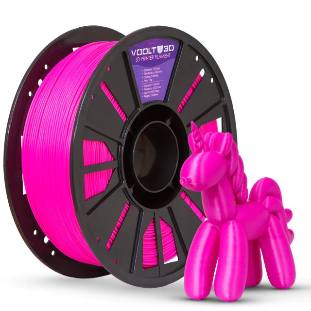 Filamento PLA Rosa Púrpura 1kg