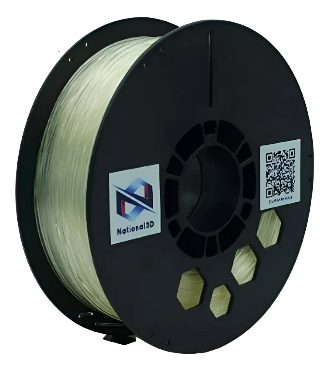 PETG - Natural - National 3D - 1.75mm - 1kg