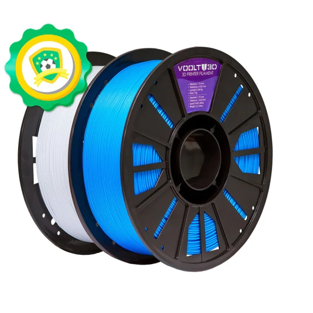 KIT Filamento PLA Sólido Copa do Mundo 2kg