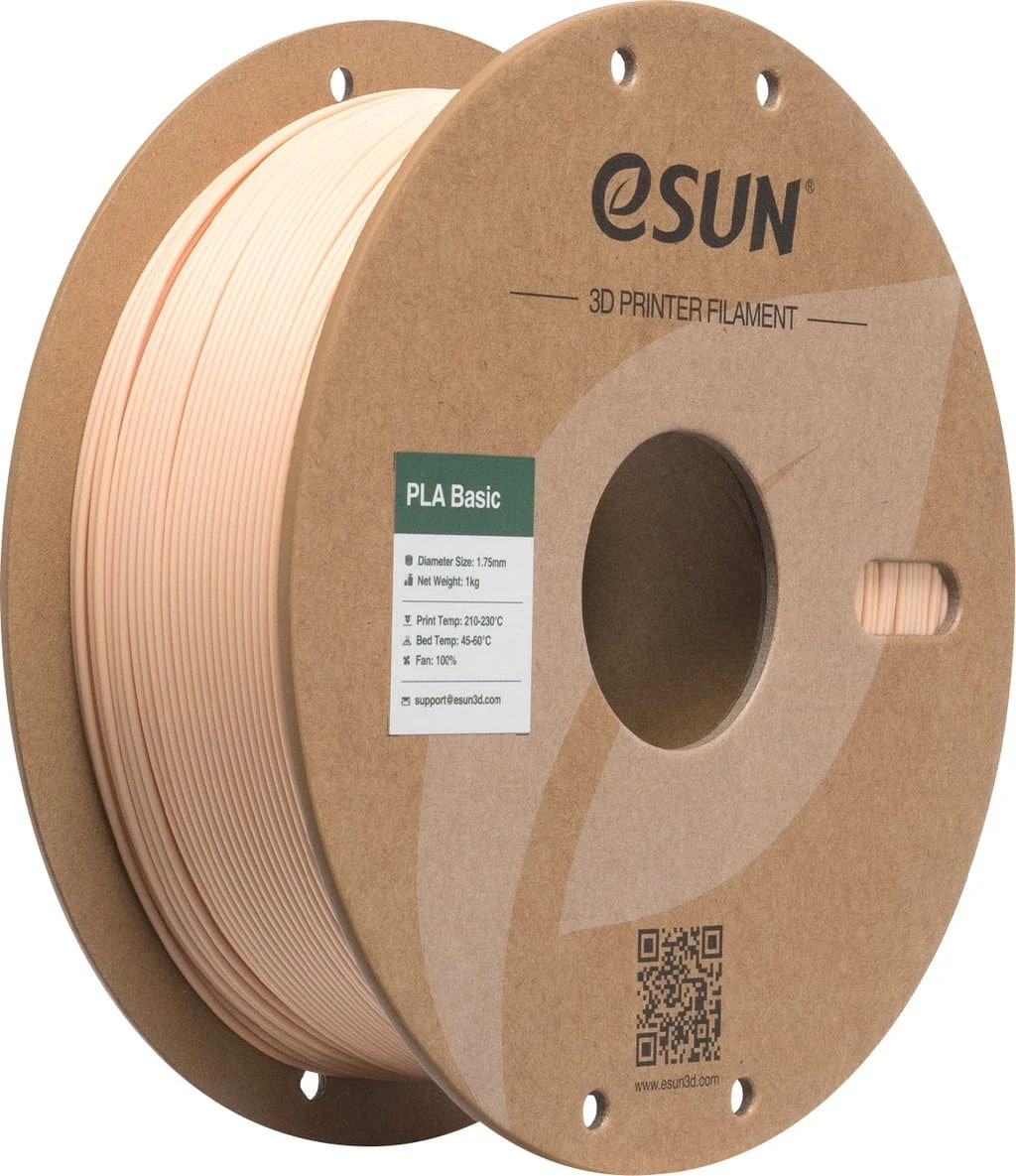 Rolo PLA Basic Bege 1 75mm 1KG ESUN Alta Performance