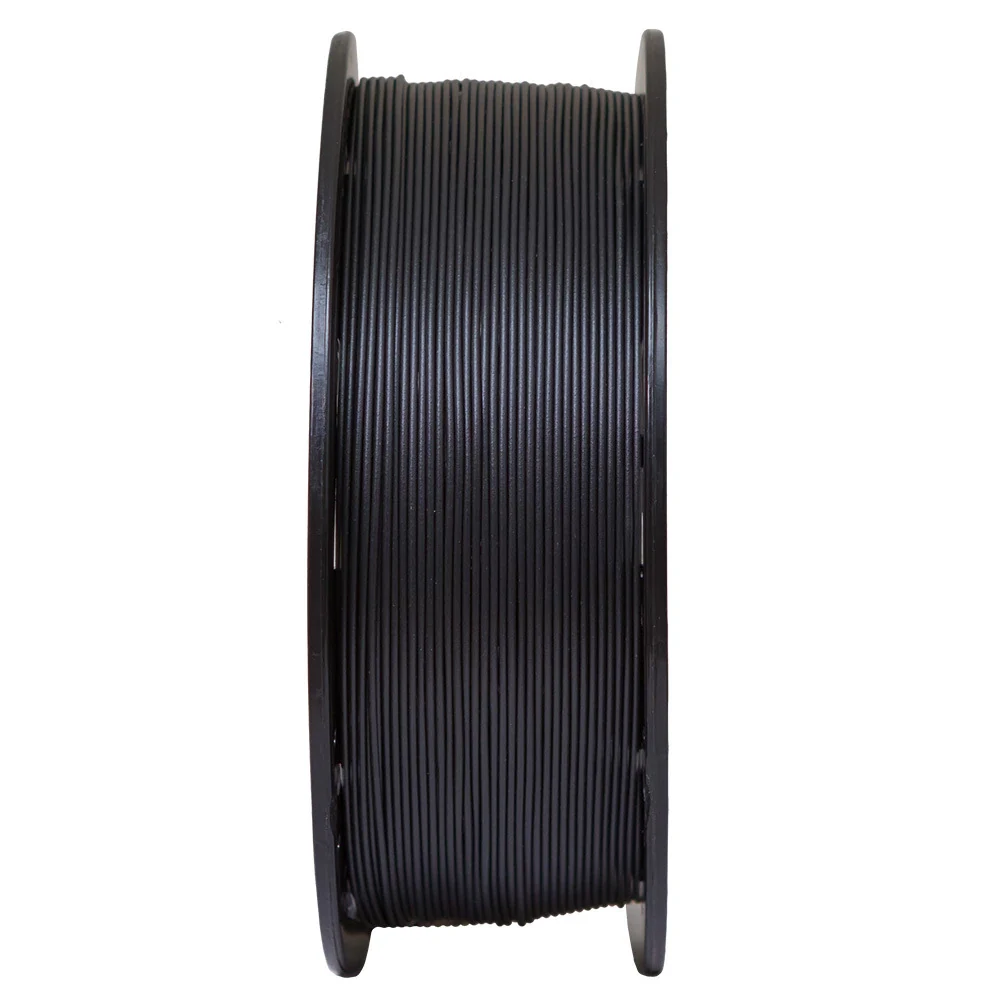 Rolo PLA Carvão Wood - PLA com particulas de Madeira 1kg Alta Performance — 3