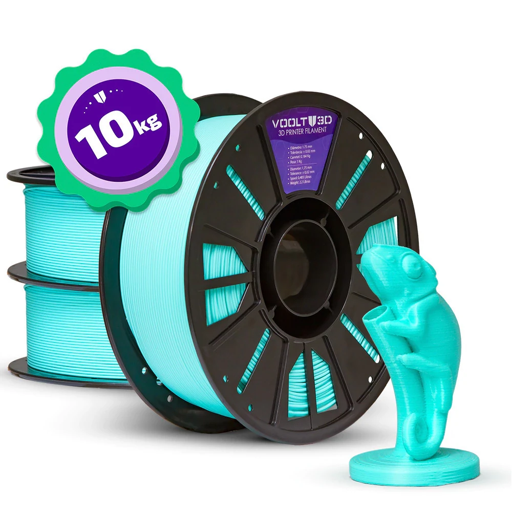 Kit Master - Filamento PLA Sólido - 10 unidades — 3