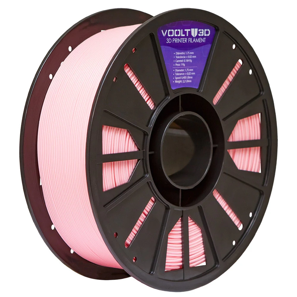 Filamento PLA Rosa Bebê 1kg — 4