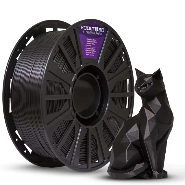 PLA Preto 1kg — 2