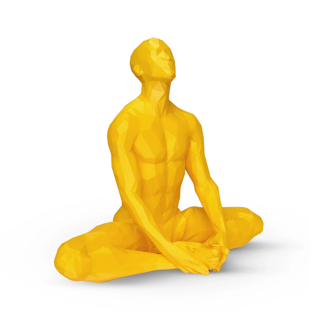 Filamento PLA Amarelo Velvet 1kg — 2