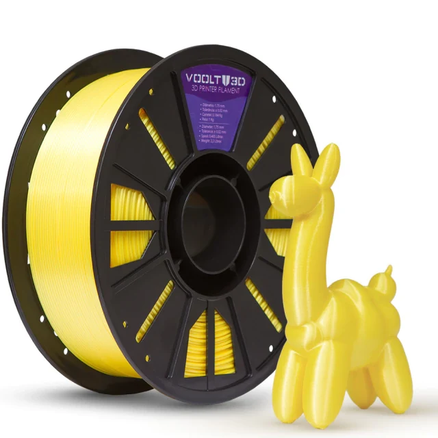 PLA Amarelo V-Silk 1kg