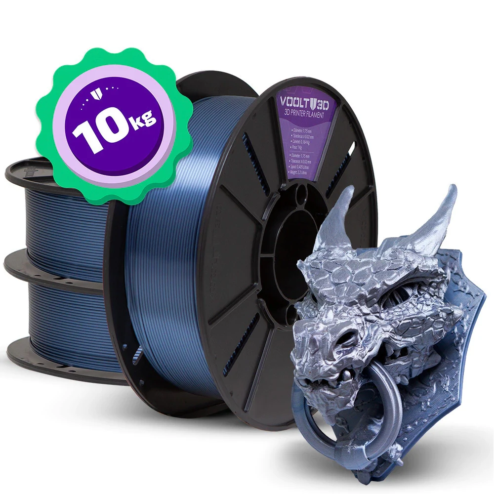 Kit Master - Filamento PLA V-Silk - 10 unidades — 5