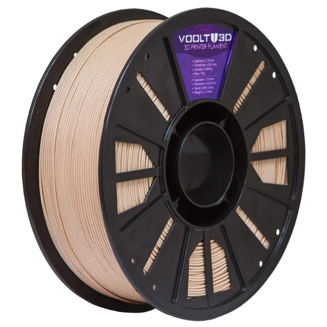 Rolo PLA Pinus Wood - PLA com particulas de Madeira 1kg Alta Performance — 5