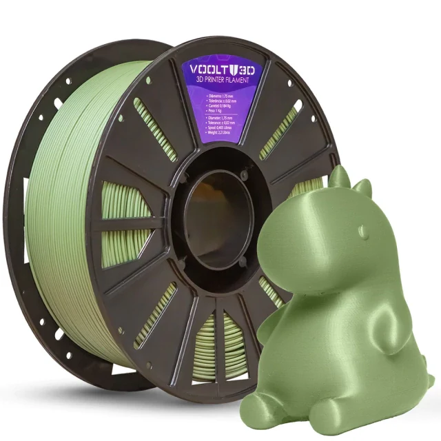 Filamento PLA Verde Oliva Velvet 1kg