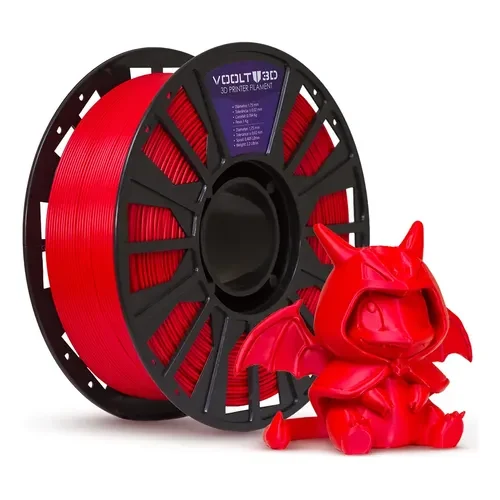 PLA Lite Vermelho 1KG Flashforge
