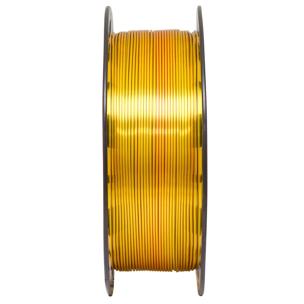 Rolo PLA Tri Color Ametista / Azul Safira / Dourado V-Silk 1kg Alta Performance — 3