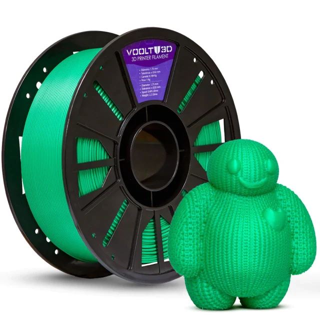 Rolo PLA Verde 1kg Alta Performance