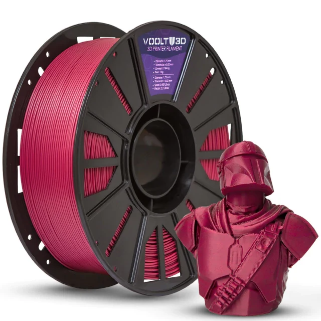 PLA Vermelho Marsala 1kg