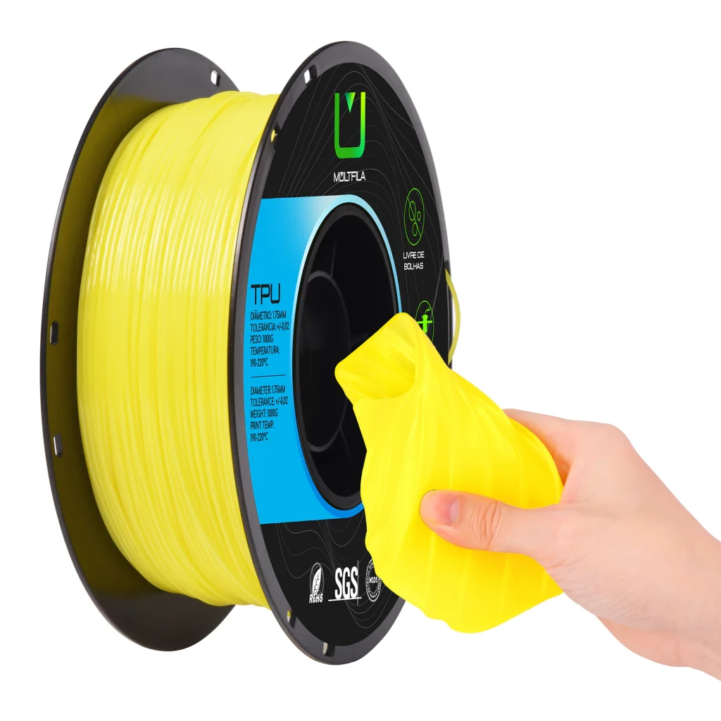 Tpu - Amarelo - Multfila - 1kg
