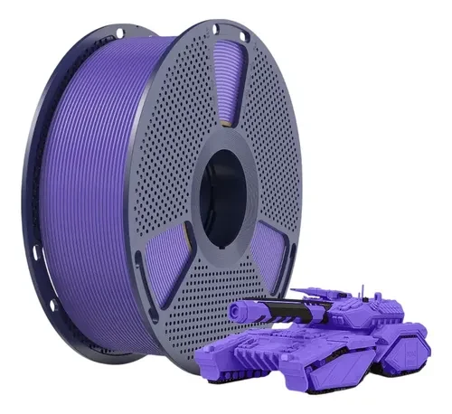 Rolo PLA Lilas Claro SUNLU 1KG Alta Performance