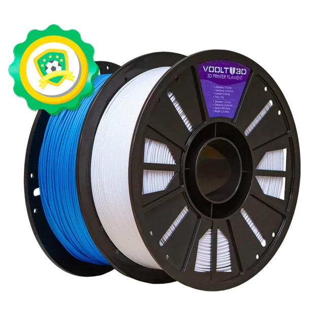 KIT Filamento PLA Velvet Copa do Mundo 2kg