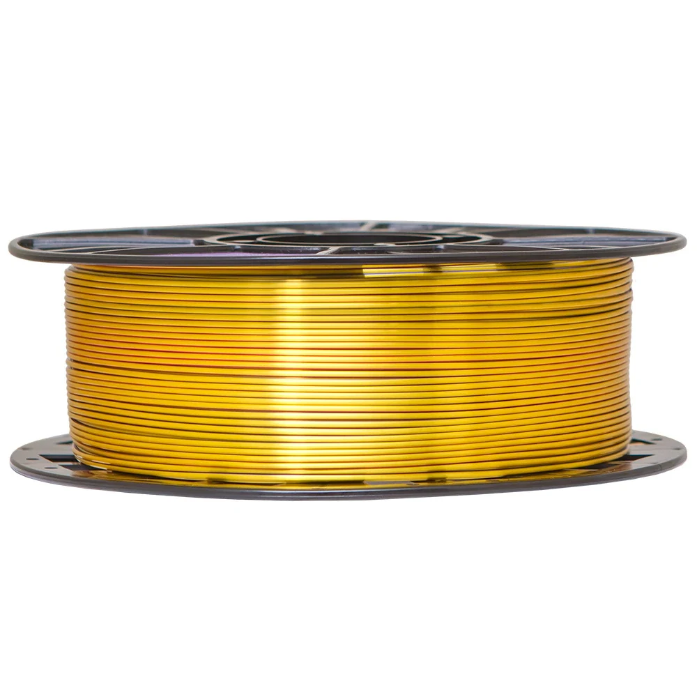 Rolo PLA Tri Color Ametista / Azul Safira / Dourado V-Silk 1kg Alta Performance — 4