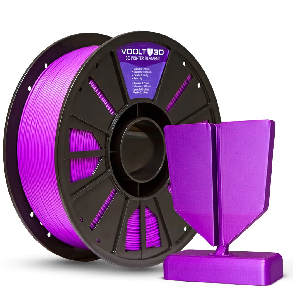 Filamento PLA Roxo High Speed Premium 1kg