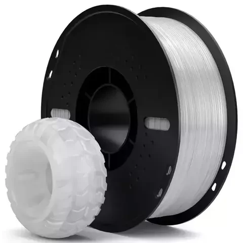 Elegoo Filamento TPU 95A Natural Translúcido Premium 1kg