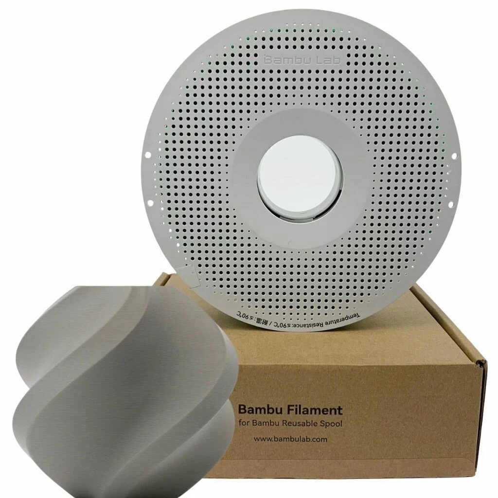 Filamento - PLA Basic - Cinza - 1.75mm - Bambu Lab