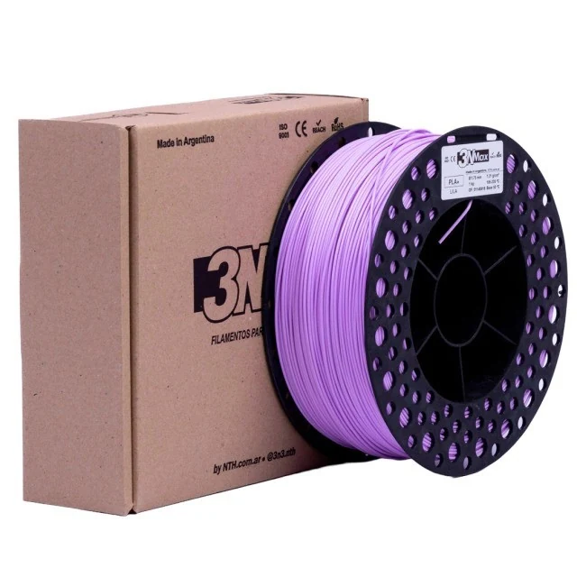 PLA PLA+ Matte - Fosco - Lilás - 1.75mm - 1Kg - 3NMax