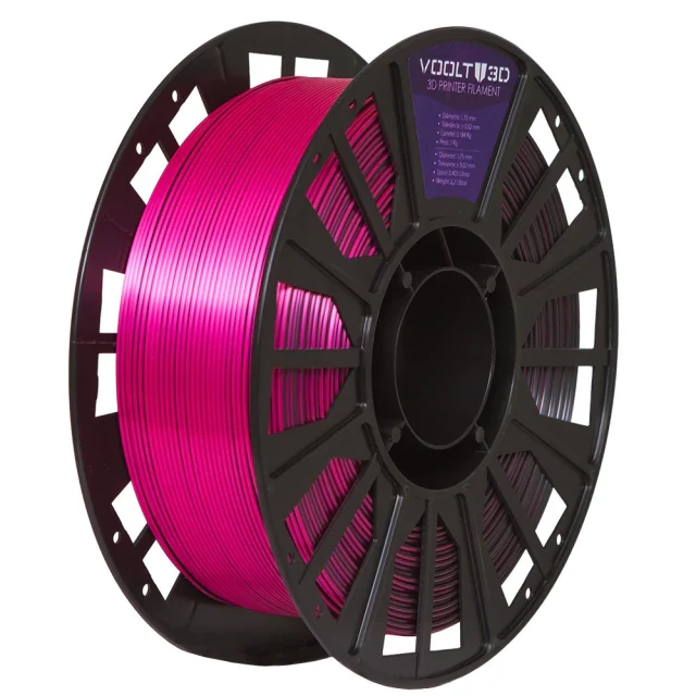 Rolo PLA Duo Color Shadow Rosa com Preto V-Silk 1kg Alta Performance — 5