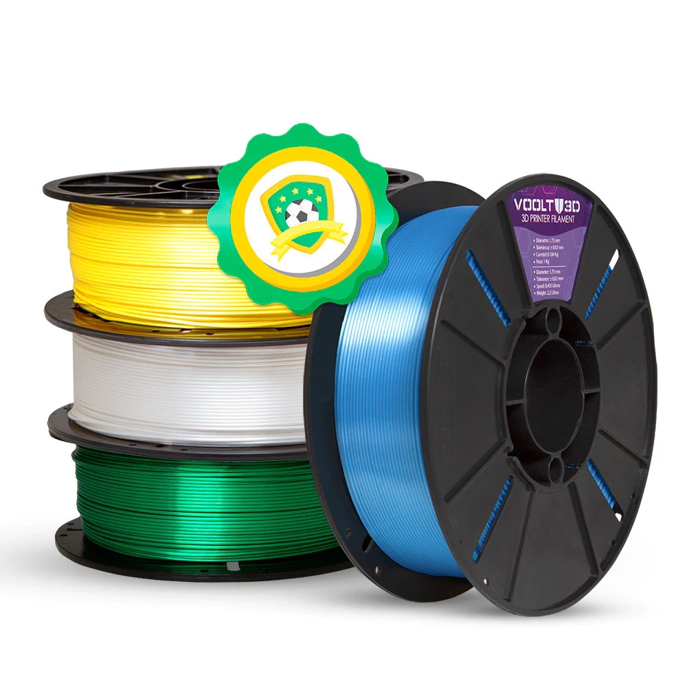 KIT Filamento PLA V-Silk Copa do Mundo 4kg — 2