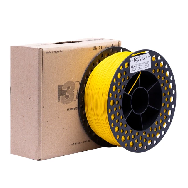 PLA+ Flex - Amarelo - 1.75mm - 1Kg - 3NFlex — 2