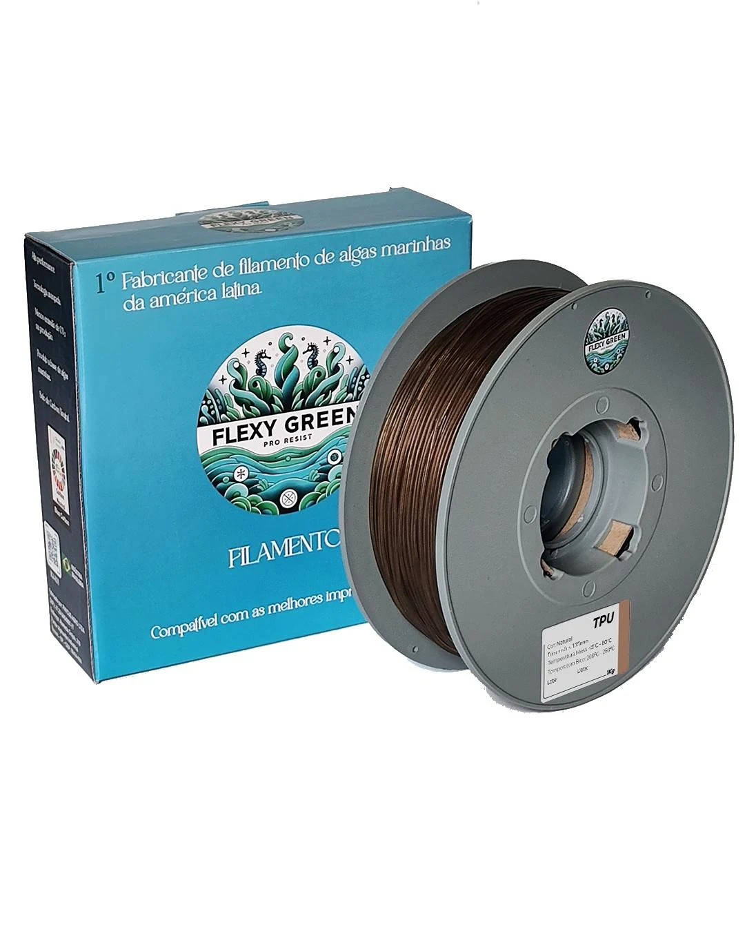 Flex Tpu - Shore 80/85a - Natural - Flexy Green — 9