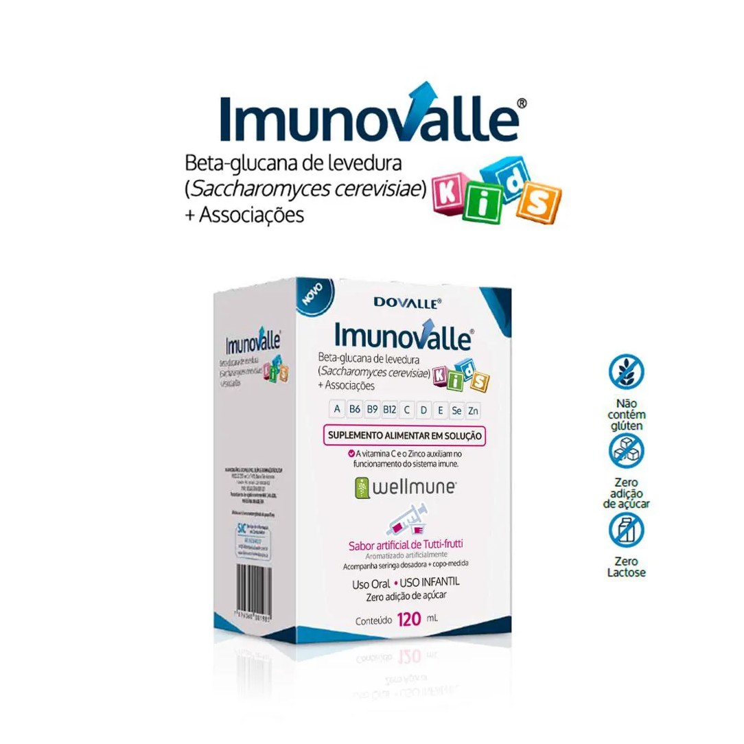 Imunovalle Kids Gotas 120ml