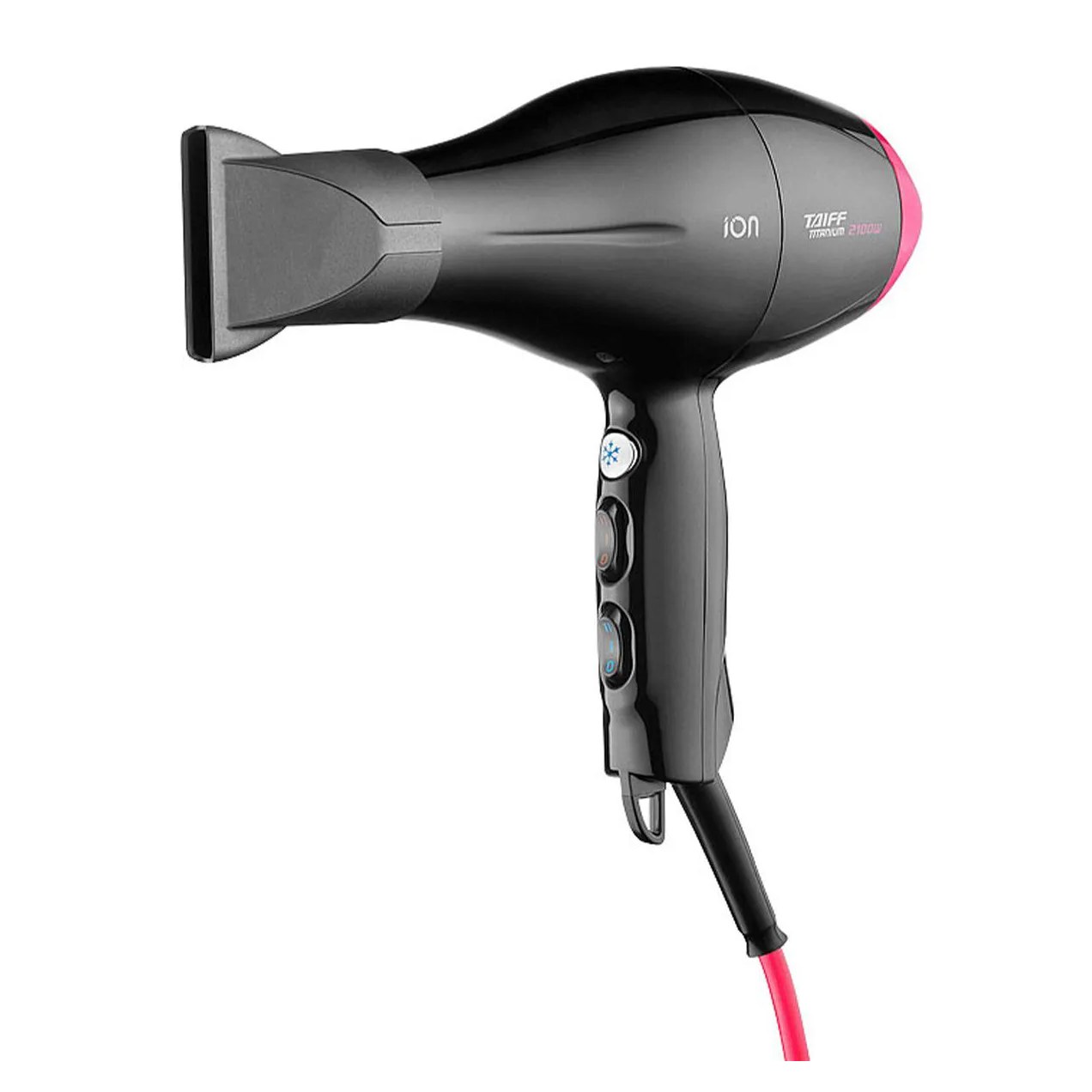 Secador Titanium Pink 2100w- 127v - Taiff Professional