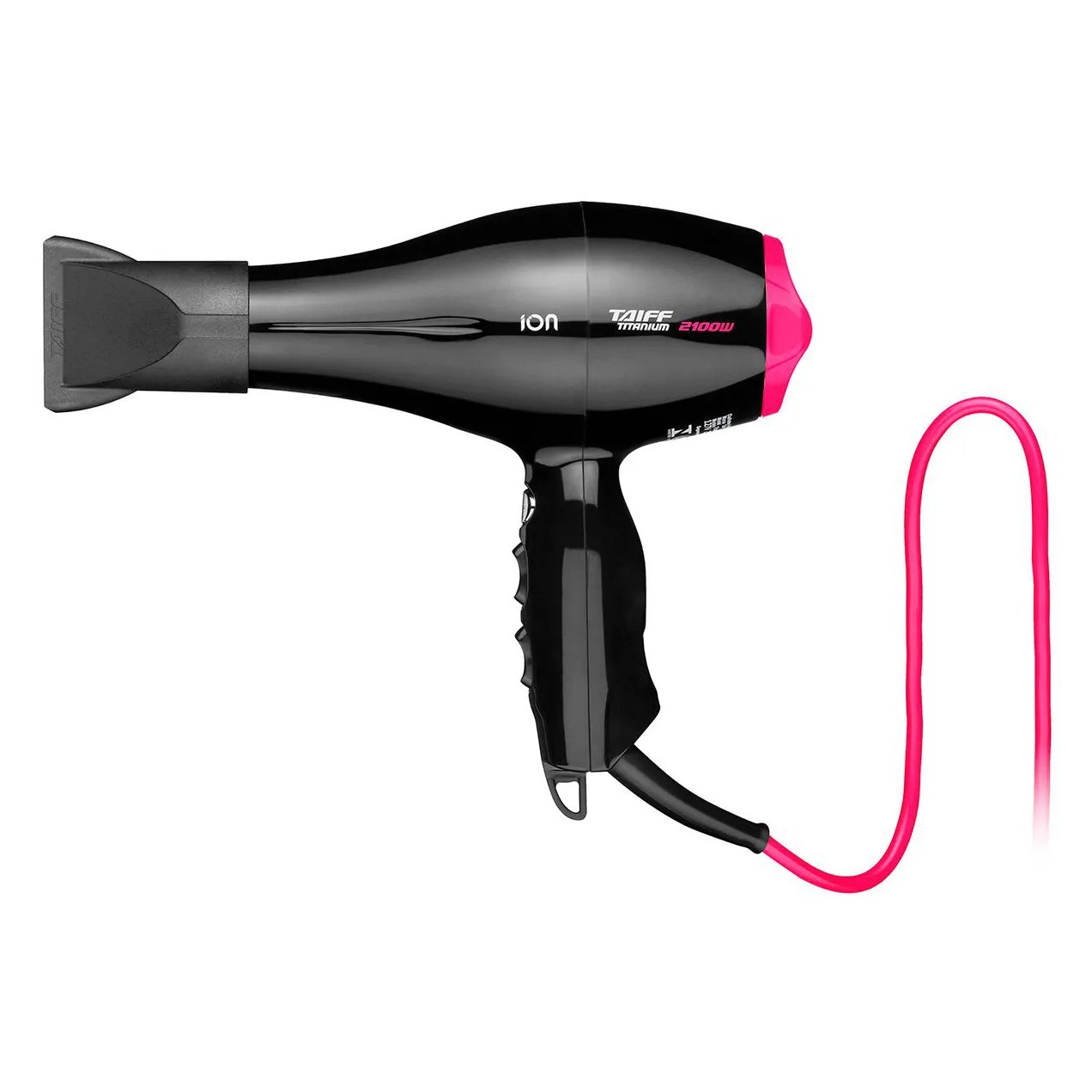 Secador Titanium Pink 2100w- 127v - Taiff Professional