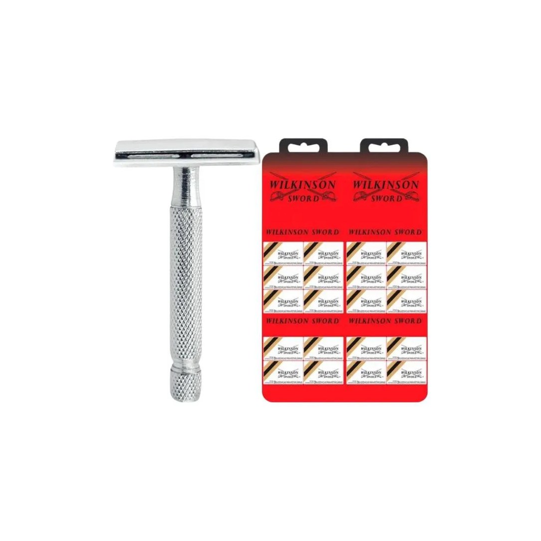Aparelho de Barbear Mund+Lamina Wilkson Cart 20 Caixa C3un