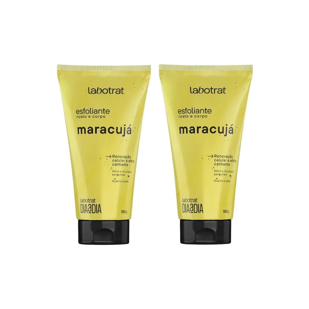 Esfoliante Labotrat Corpo e Rosto 150g Maracuja - 2un