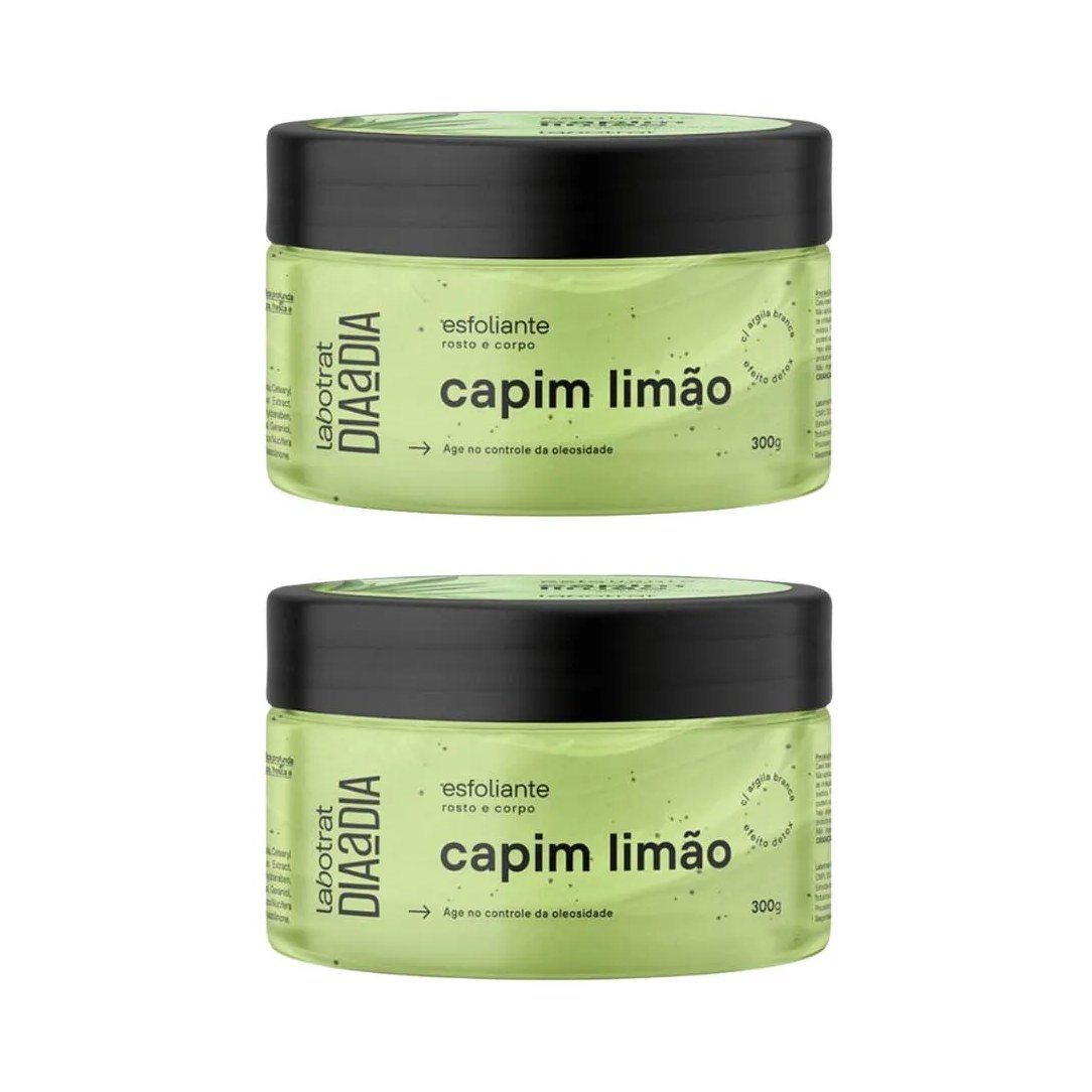 Esfoliante Labotrat Corpo e Rosto 300g Capim Limao - 2un