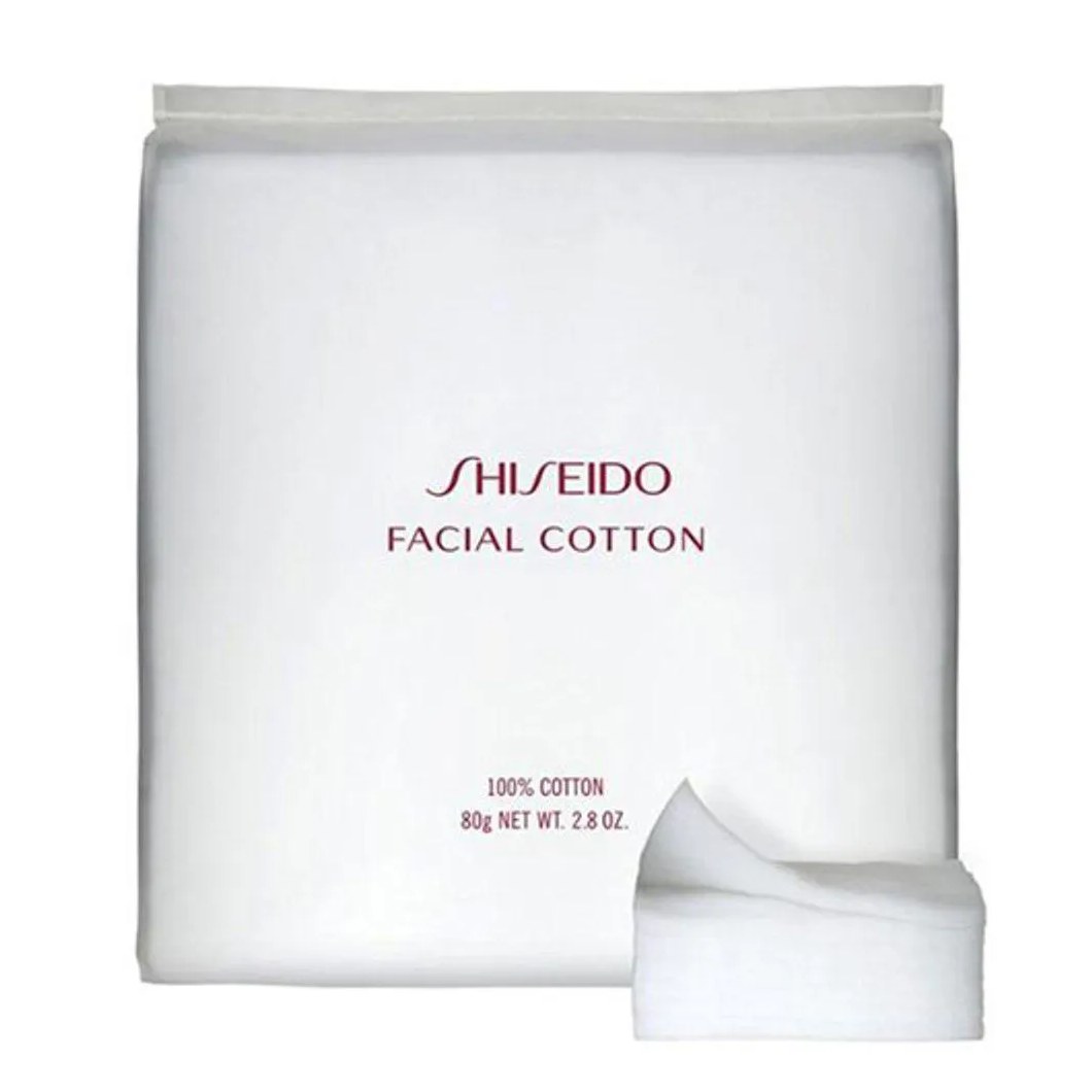 Algodão Facial Shiseido Facial Cotton - 165 und.