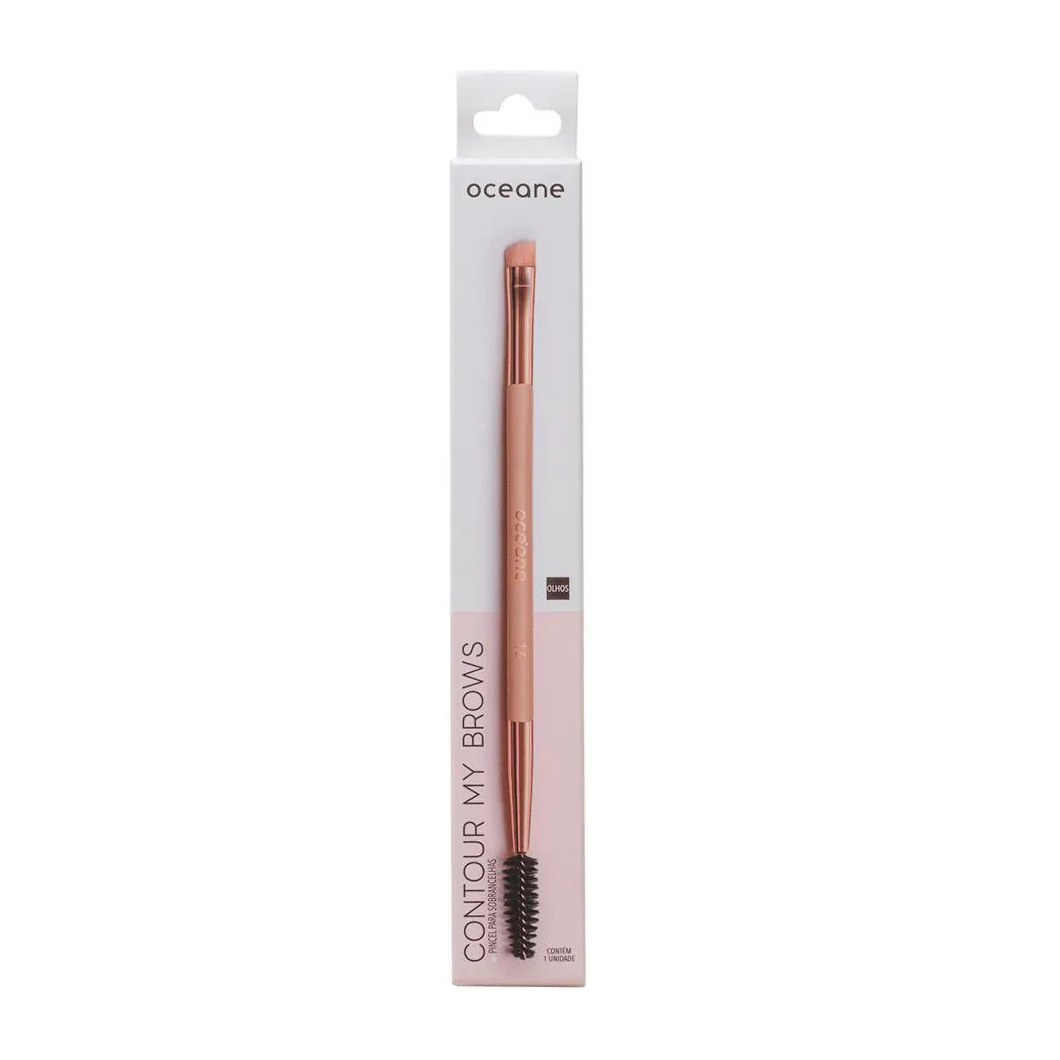 Pincel Para Sobrancelhas Océane Contour My Brows OCN16 1 Unidade