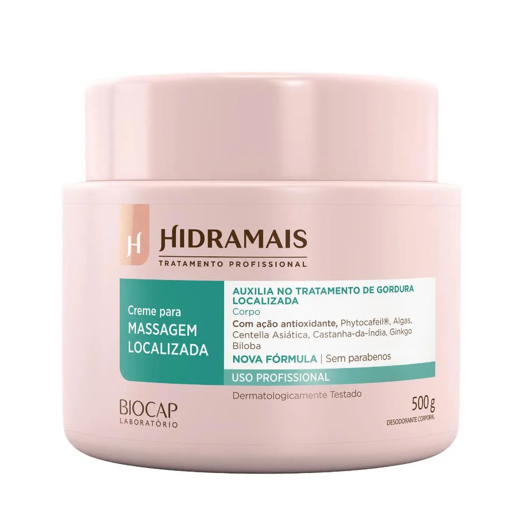 Creme Para Massagem Localizada 500g