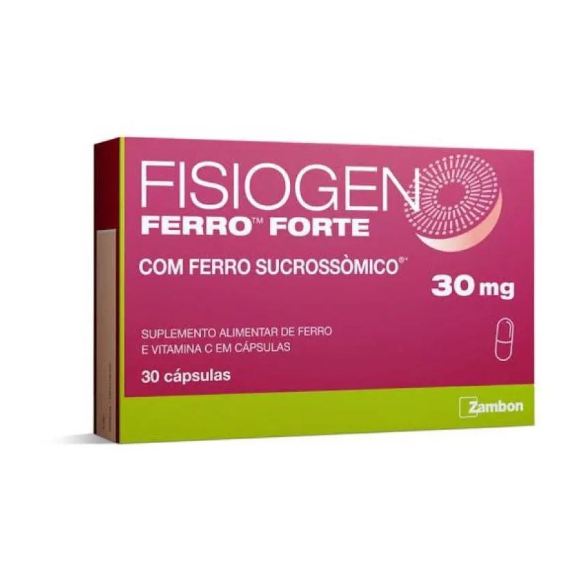 Fisiogen Ferro Forte C/30 cápsulas