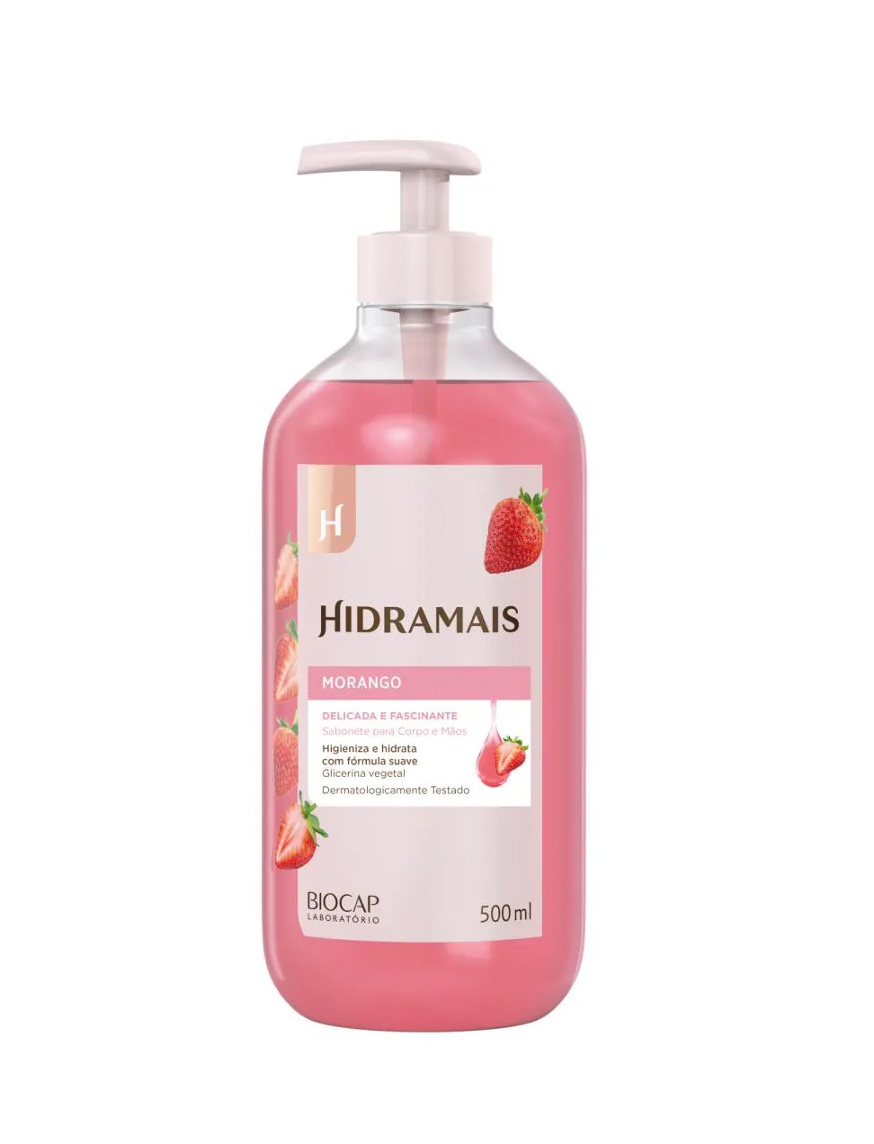 Sabonete Morango 500ml