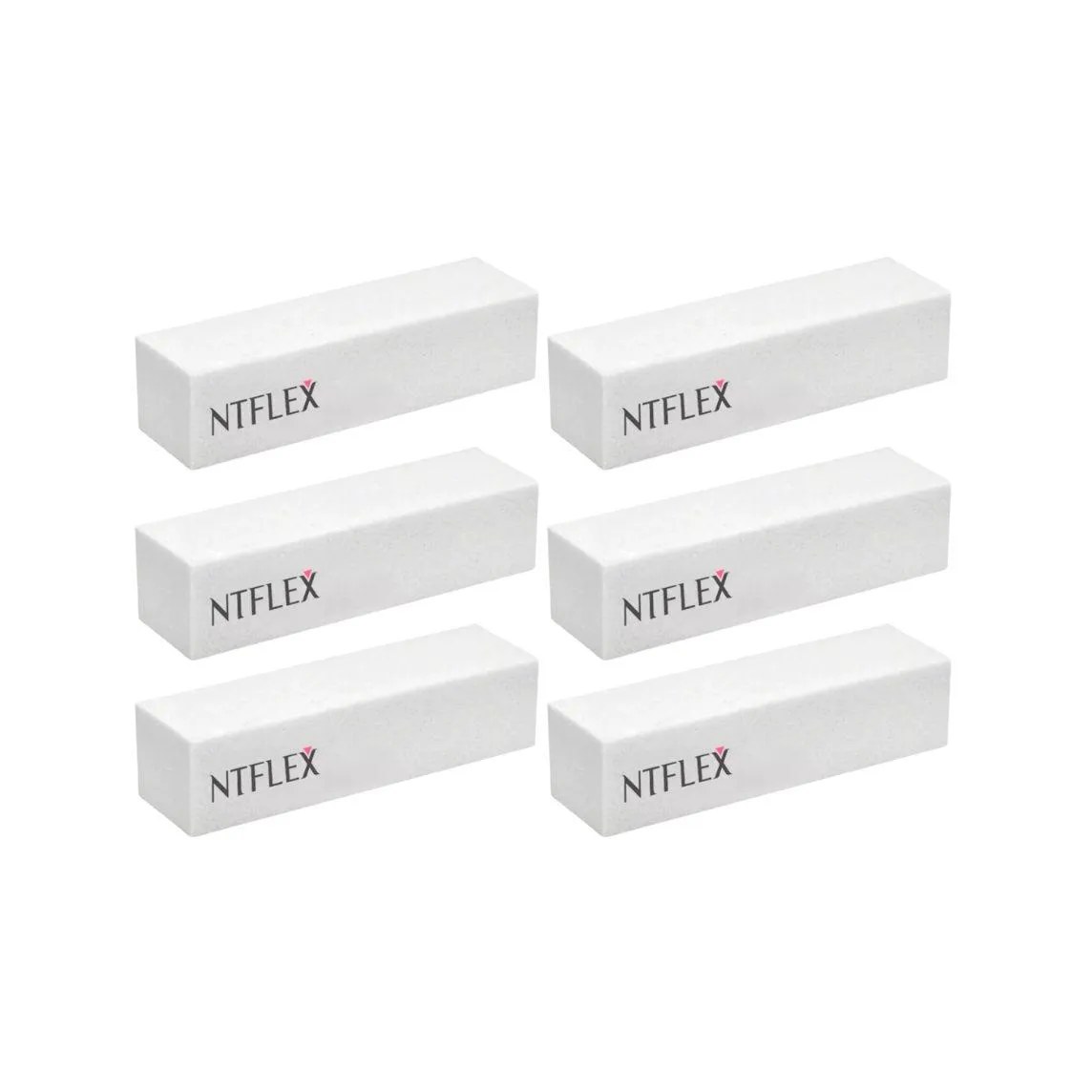 Lixa Unhas Ntflex Ref 1376 Polidora Bloco Arenoso Pequen-6un