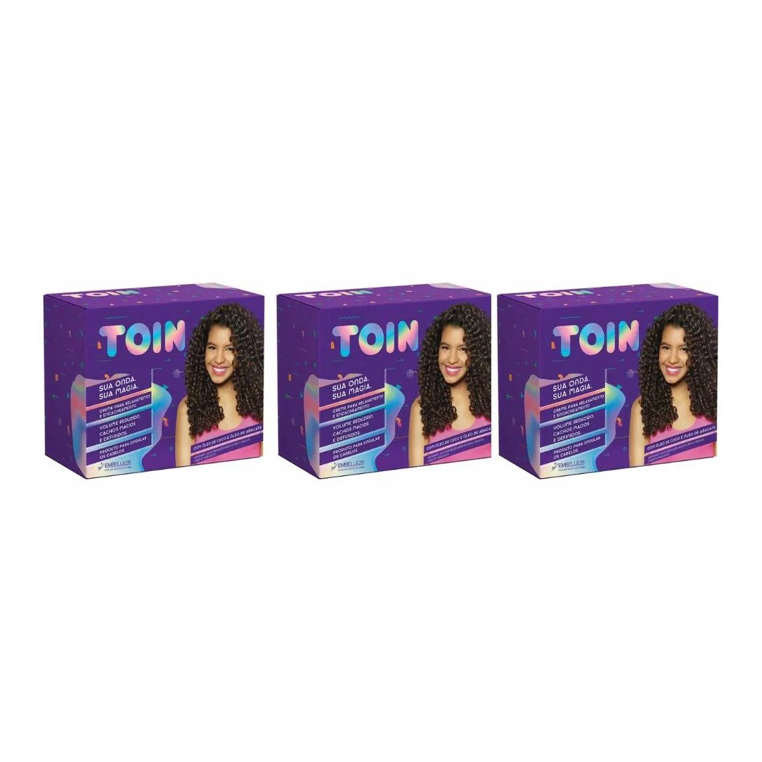 Creme Relaxante Kit Toinfloft - Kit C/ 3un