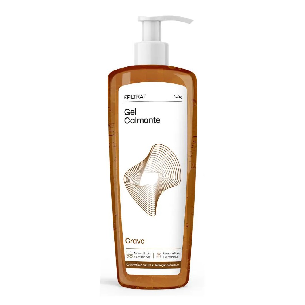 Gel Calmante Pós Depilação Corpo E Rosto Cravo Labotrat 240g