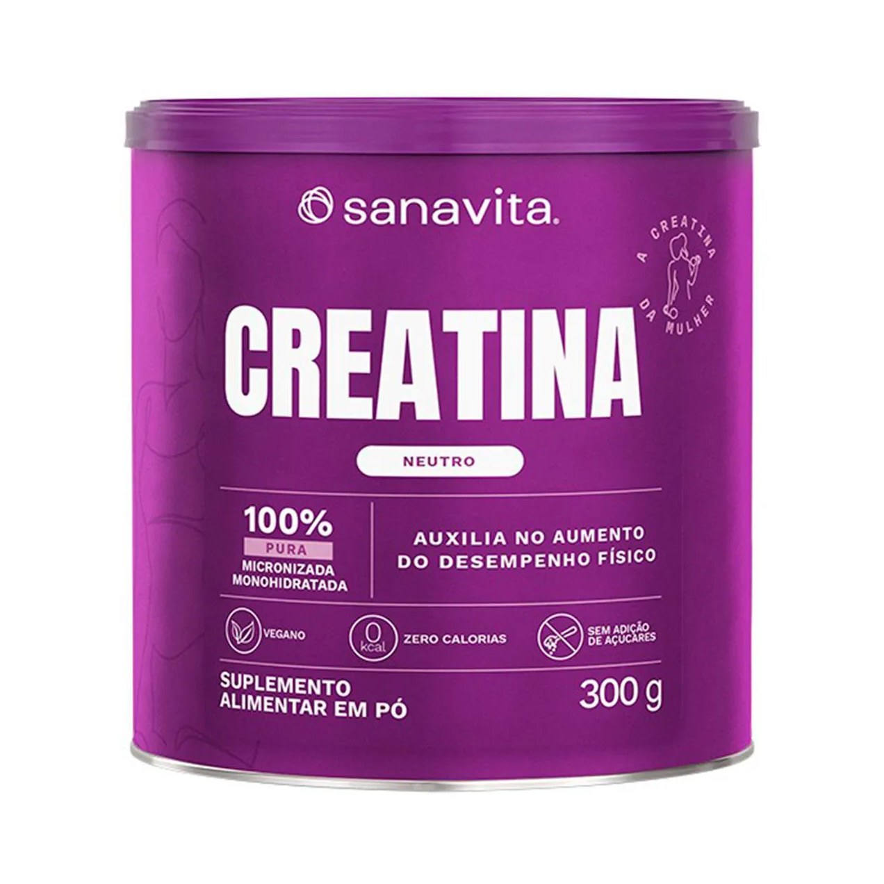 Creatina Sanavita Pó 300g
