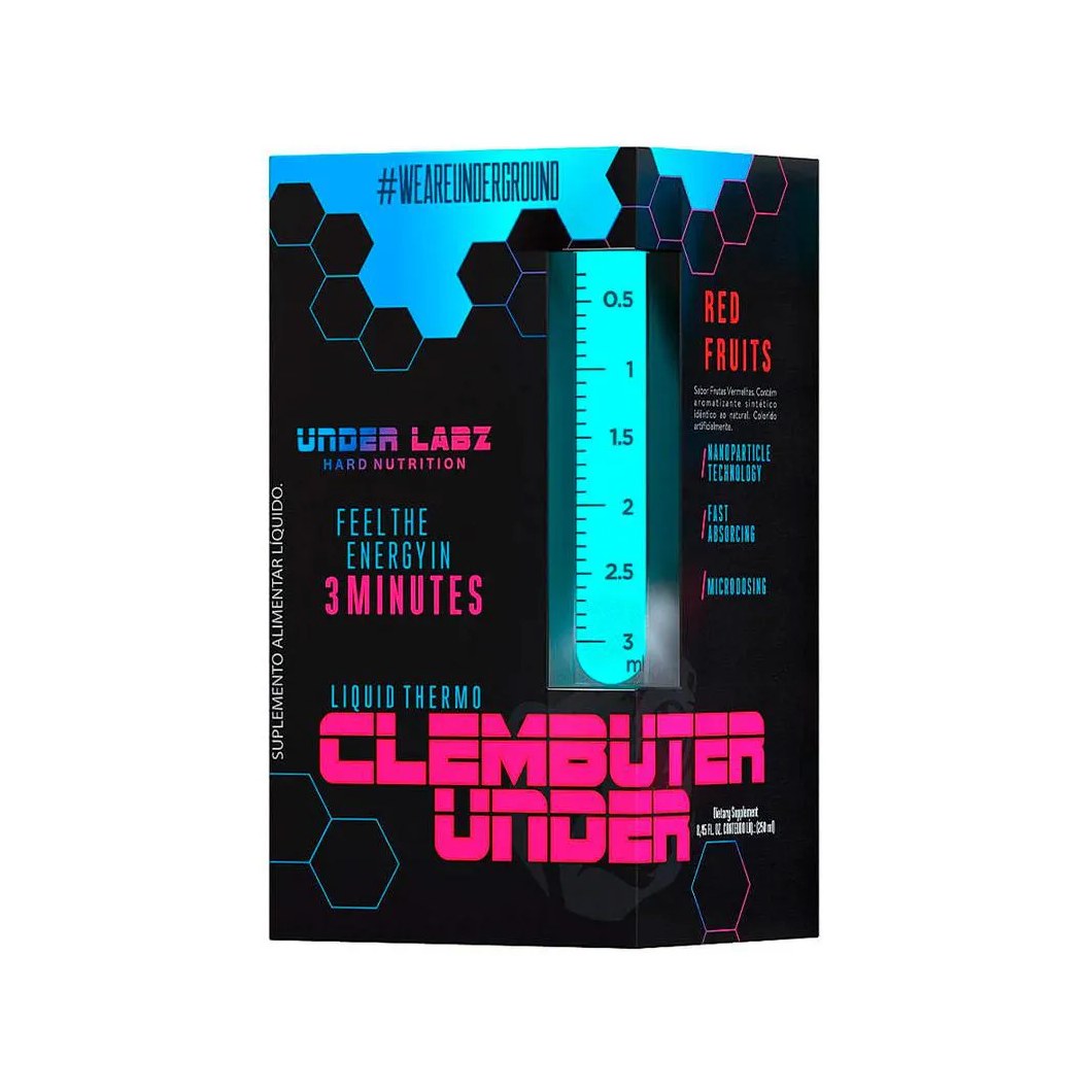 Clembuter Under Liquid Thermo Red Fruits 250ml Under Labz