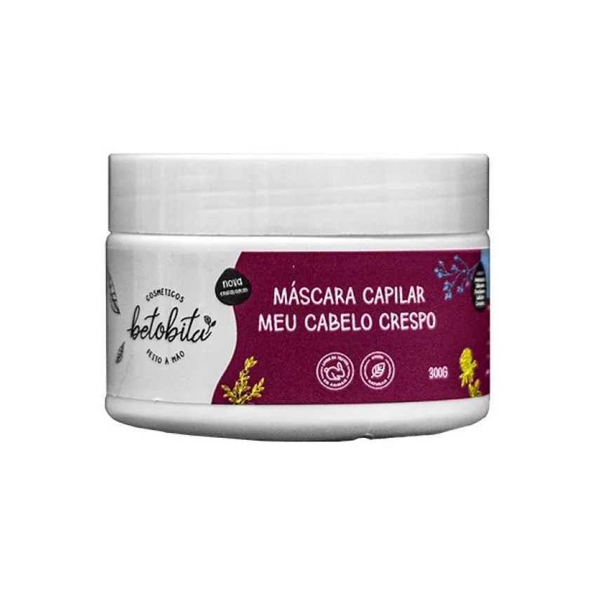 Máscara Meu Cabelo Crespo 300g - BETOBITA