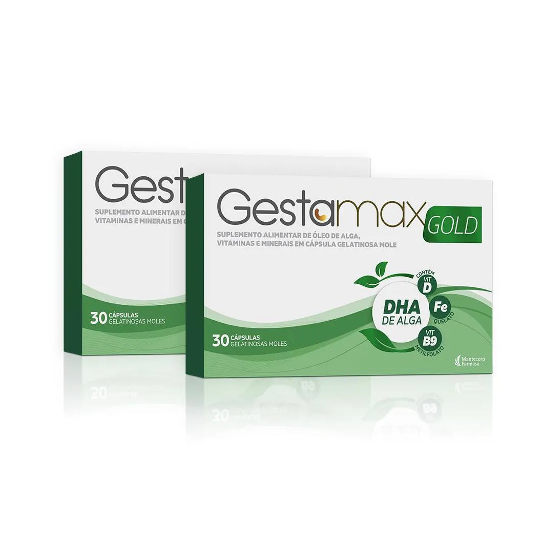 Kit Gestamax Gold 30 Cápsulas